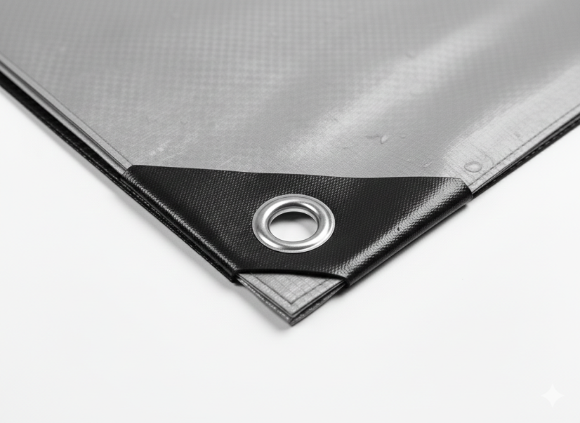 Abdeckplane silber 15x20 m 200 g/m2