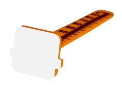 Odpuzovač výtoku 100 mm s páskou 3M, 20 ks (PE) 50-430