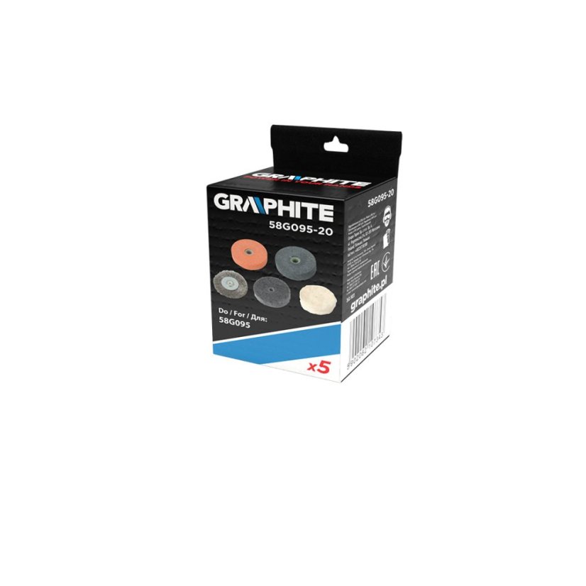 Set de accesorii pentru mini polizor 58G095 58G095-20