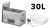 Aparat de curățat cu ultrasunete 30L JPS-100A