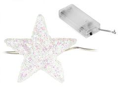 Svetielka na baterky 20LED 2,2m teplá biela Stars