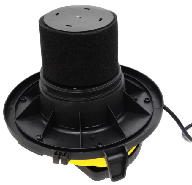 Ipari száraz/nedves porszívó 25L 1800W kellékekkel