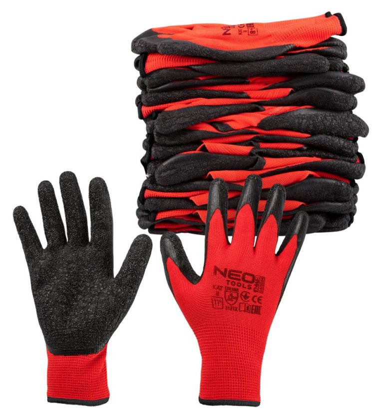 Arbeitshandschuhe, Polyester mit Latexbeschichtung (krincle), 3121X, Größe 11 97-645-11