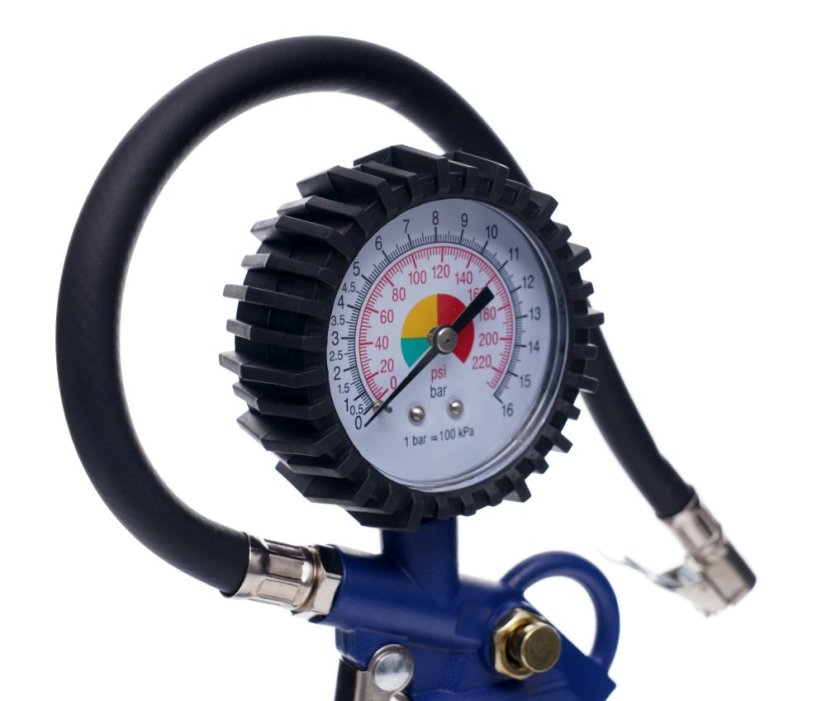 Reifenfüllpistole mit Manometer TA101