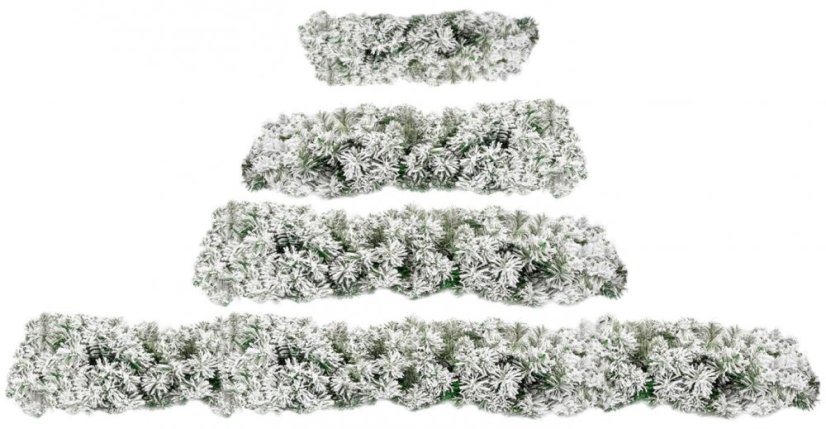 Girlanda vánoční 85cm Snowy