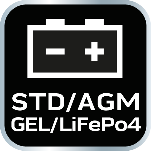 Automatikus egyenirányító 10A/160W, 3-200Ah, savas / AGM / GEL akkumulátorokhoz 11-893-1