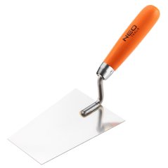 Trapezoidna zidarska žlica, 140 mm, drvena drška 50-141