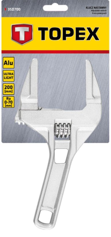 Cheie reglabilă 200 mm, 0-70 mm 35D700