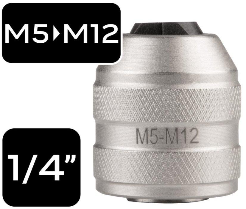 Adapter za slavine, 1/4" DR M5-M12 12-905
