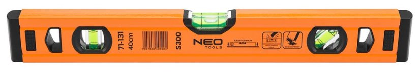 Aluminium-Wasserwaage S 300, 3 Wasserwaagen, 40 cm 71-131