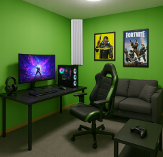 Бас акустична капана, квадратна, 100x28cm, светло сива