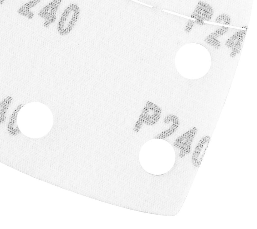 Velcro brusni papir, željezo 102 x 152 mm, P240, 5 kom, s 11 rupa 58T308