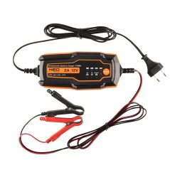 Automatik-Ladegerät 2A / 35W, 4-60Ah, für Säure / AGM / Gel-Batterien 11-890