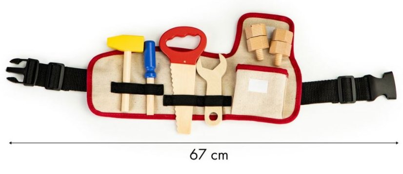 Kindergürtel mit Holzwerkzeugen