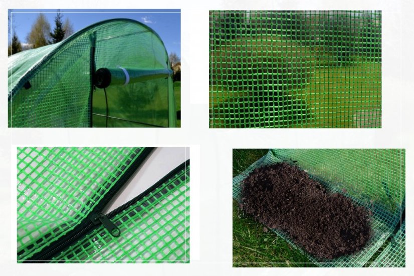 Solar de grădină 3x6m cu filtru UV PREMIUM