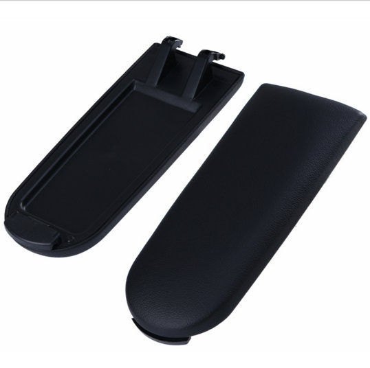 Deckel für Armlehne Seat Leon 1, schwarz, Öko-Leder,