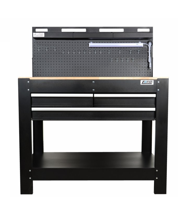 Radni stol za radionicu s LED lampom FR4095