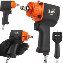 Rázový uťahovák pneumatický extra krátky 1/2" 1100NM BJC-100