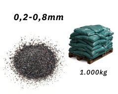 Abrazívum na pieskovanie 0,2-0,8 1000kg