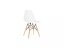 Esszimmerstuhl skandinavischer Stil White Grid