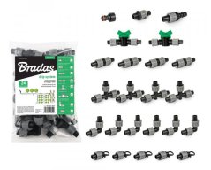 Öntözőkomponens-készlet 16 mm - 24 db.