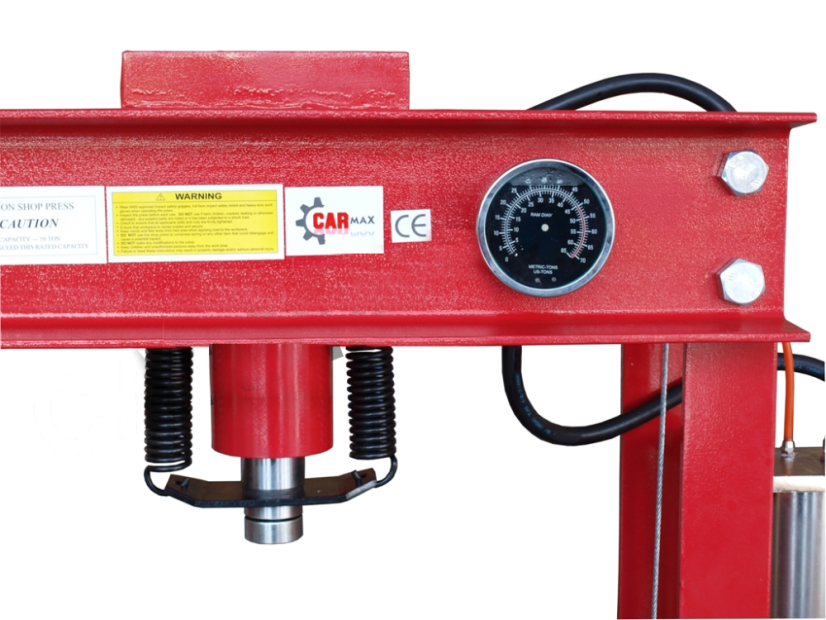 Hydraulický lis 50T - hydraulicko-pneumatická pumpa