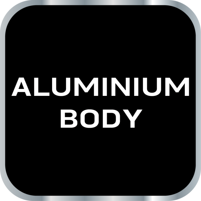 Aluminium-Taschenlampe 200 Lumen, Zoom, IPX7, 3xAAA 99-101