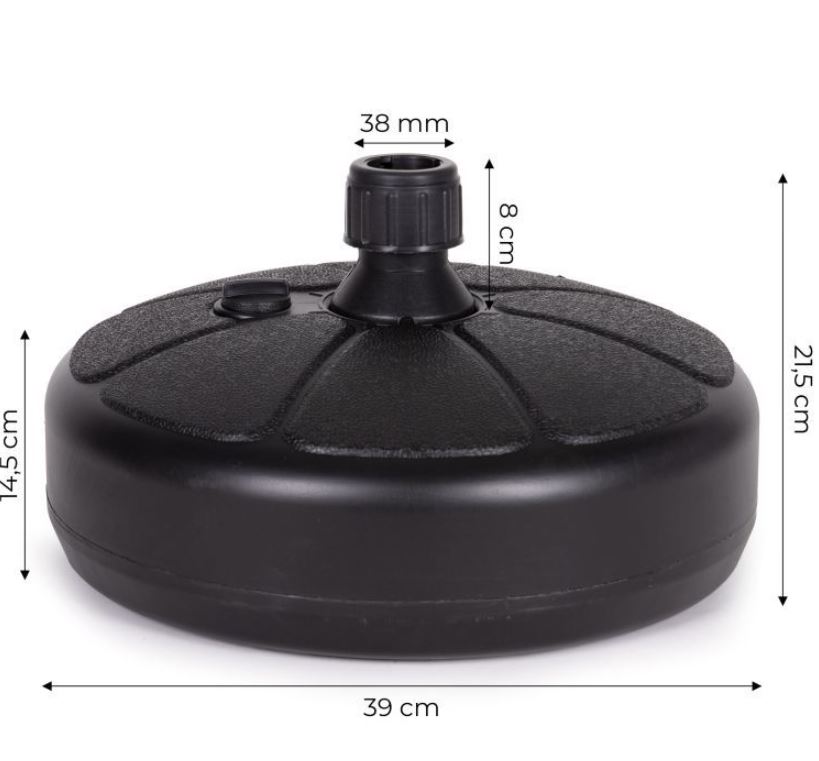 Esernyőállvány 39cm 13L