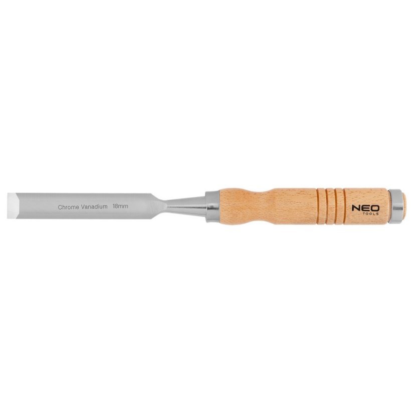Dláto 18 mm, CRV, dřevěná rukojeť 37-818