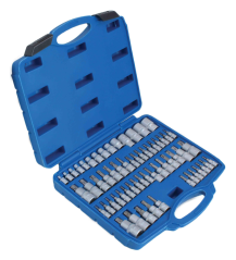 Satz Steckschlüssel und Stecknüsse TORX 1/4'' 3/8" 1/2" S-ST60B