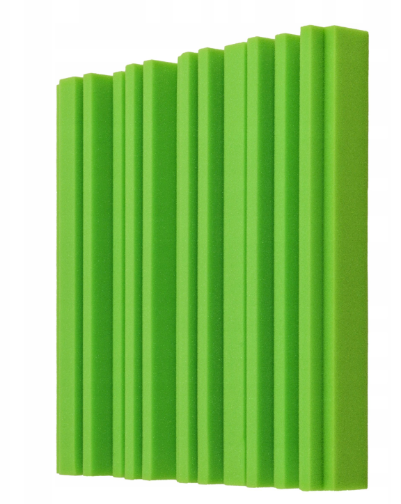Akustický panel Equalizer 50x50cm, tloušťka 7cm, světle zelený