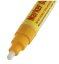 Gumiabroncsjelölő - vízálló, olajjelző sárga, kerek 2,5mm, 12db