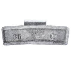 Оловни противотежести за балансиране на ALU джанти - 35G/50бр.