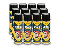 Čistilo za zavore 500 ml s fleksibilno cevko – paket 12 kosov, Foxigy