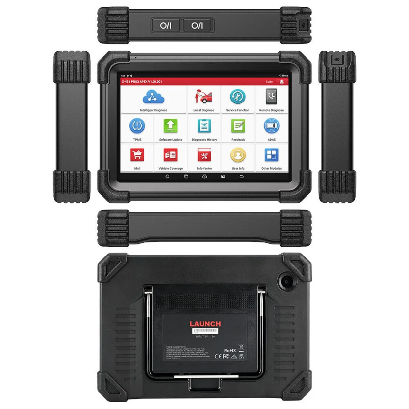 Autodiagnoză LAUNCH X431 PRO3 APEX 2026 + set de adaptoare pentru