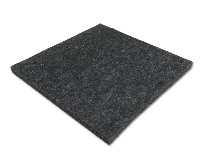 Akustický panel polyester 50x50cm, tloušťka 4cm, černý