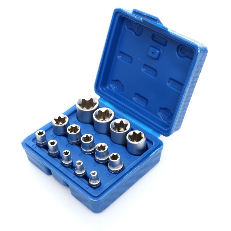 Dugókulcs készlet TORX 14 db KD10335