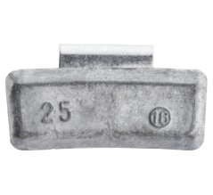 Оловни противотежести за балансиране на ALU джанти - 25G/100бр.