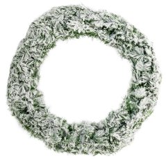 Věnec vánoční 35cm Snowy Diamonds
