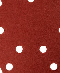 Brusni papir s čičak deltom 140 x 140 x 80 mm, K180, 5 kom, s rupama 54H014