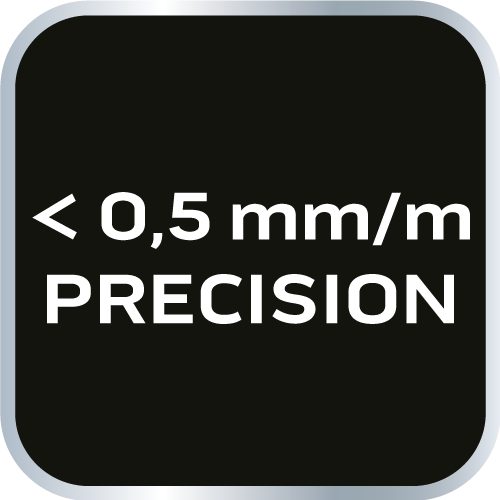 Aluminium-Wasserwaage, 2 Wasserwaagen, gefräste Bodenfläche, 150 cm 71-086