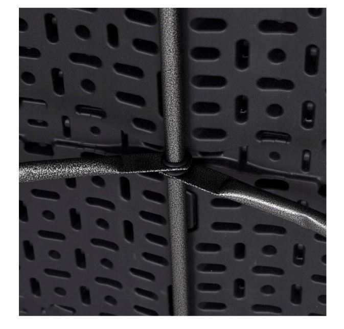 Klappbarer Catering-Tisch 240cm schwarz