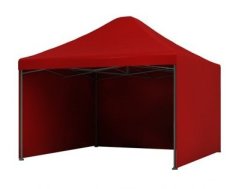 Nožnicový stan 2,5x2,5 červený SQ