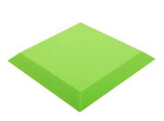 Panou acustic trapezoidal 50x50cm, grosime 5cm, verde deschis