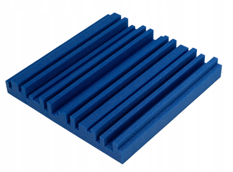 Akustický panel Equalizer 50x50cm, tloušťka 7cm, modrý