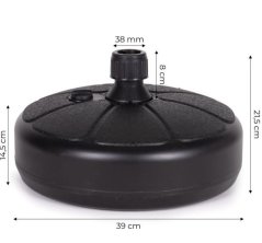 Стойка за чадър 39cm 13L
