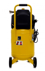 Vertikalni zračni kompresor 30L, 10bar, 1,5kW, 2HP, 240l/min, 230V, mobilni, za delavnice/avtomobilsko industrijo, Kraft&Dele KD1417