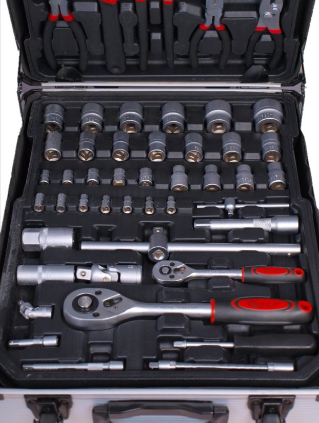 Koffer mit Werkzeug 187 Stk. G10855