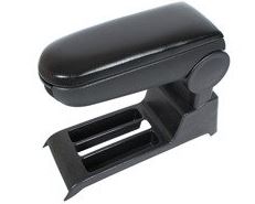 Cotieră VW POLO IV, piele-eco, neagră