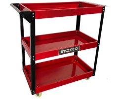 Cărucior de atelier cu 3 rafturi 140kg Invento